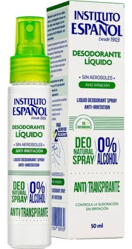Instituto Espa&ntilde;ol Anti-irritation liquid deodorant spray 50 ml