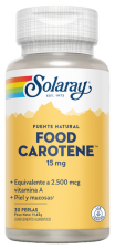 Food Carotene 2500 mcg 30 Capsules