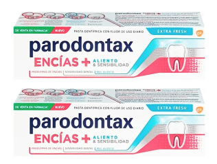 Gums + Breath &amp; Sensitivity Extra Fresh 2 x 75 ml