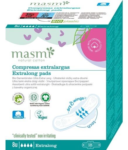 Masmi Extra Long Compress 8 Units