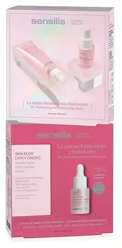 Sensilis Skin Glow Juicy Cream Case 2 Pieces
