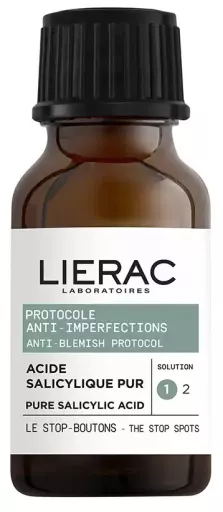 Anti-Imperfection Protocol Stop Pimples Pure Salicylic Acid 15 ml