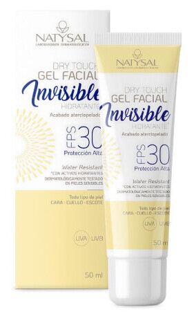 Natysal Invisible Facial Gel SPF 30 50 ml