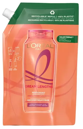 L'Or&eacute;al Paris Elvive Dream Long Reconstructing Shampoo Refill 500ml