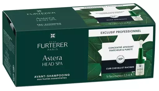 Ren&eacute; Furterer Professional Head Spa Astera Soothing Concentrate Ampoules 16 Units