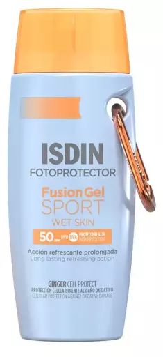 Isdin Fusion Gel Sport sunscreen SPF 50 100 ml