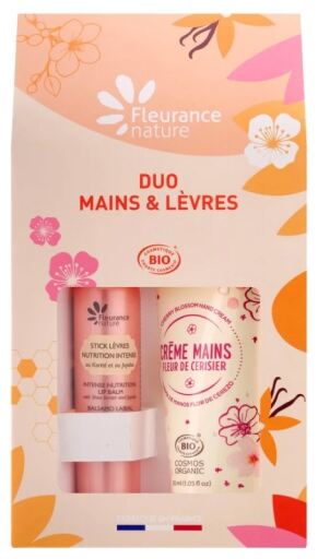 Fleurance Nature Duo Mains & L&egrave;vres Cherry Blossom 2 Pieces