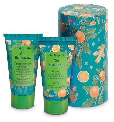 L'Erbolario Gin Botanicals Beauti Box Scorze d'Arancia 2 Pieces