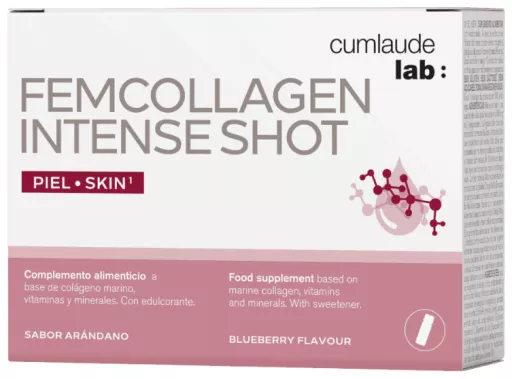 Cumlaude Lab Femcollagen Intense Shot 7 Vials 25 ml Blueberry