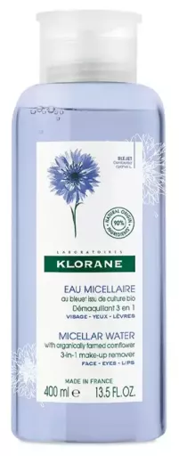 Organic Cornflower Micellar Cleansing Water 400ml
