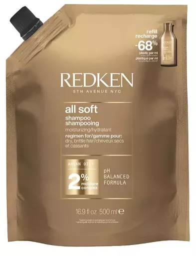 Redken All Soft Shampoo Refill 500ml