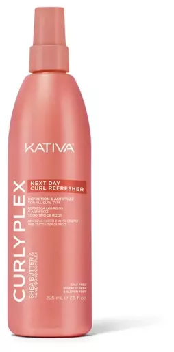 Kativa Curly Plex Refreshing and Curl Redefining Spray 225 ml